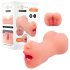 Intense Deep Touch Riley - bocca e vagina realistica masturbatore (naturale)