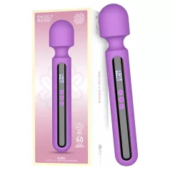   Engily Ross Aura - vibratore massaggiante ricaricabile digitale - viola