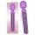 Engily Ross Aura - vibratore massaggiante ricaricabile digitale - viola