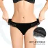 Adalet Flora Normal - slip mestruale assorbente - nero - L