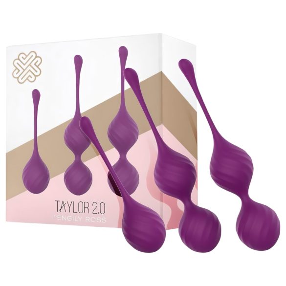 Engily Ross Taylor 2.0 - Set di 3 palline vaginali (viola)