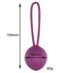 Pallina di Kegel in silicone Engily Ross Leigh (viola)