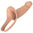 Action - Strap on con dildo cavo indossabile - colore naturale
