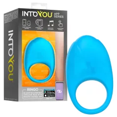   INTOYOU Ringo - anello fallico vibrante intelligente con app (blu)