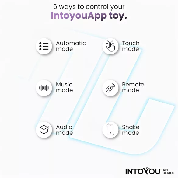 INTOYOU Ringo - anello fallico vibrante intelligente con app (blu)