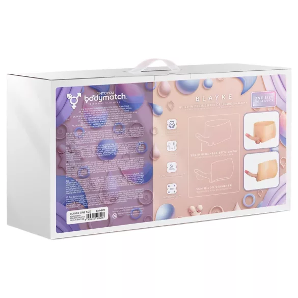 INTOYOU - dildo realistico con cinturino - pelle naturale