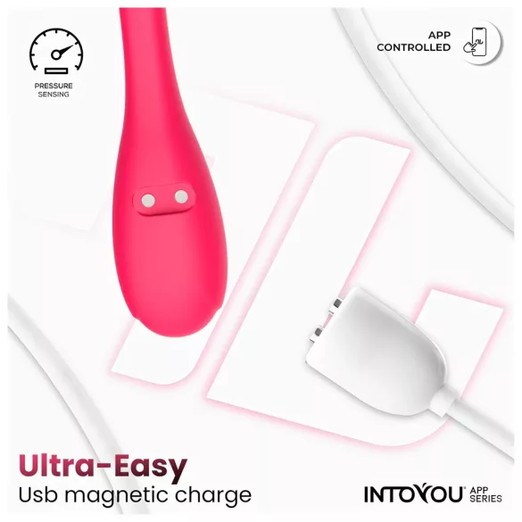 INTOYOU Kyra Pelvic - palline kegel vibratorie smart duo - silicone rosa