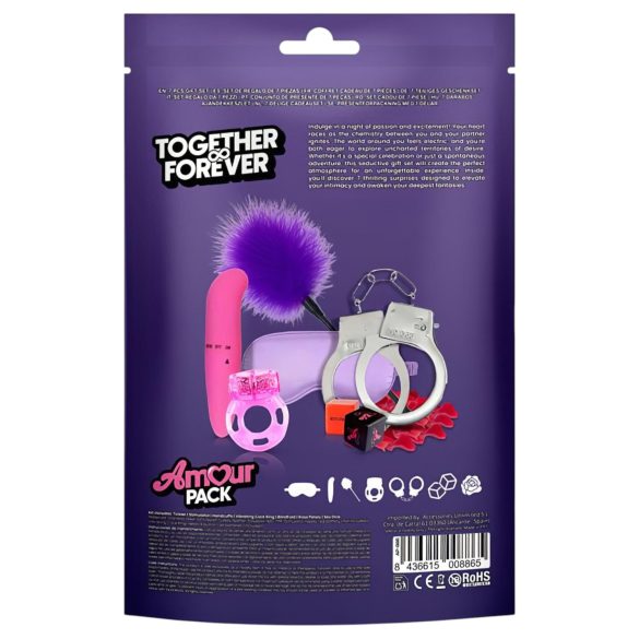 Amour Pack Together - kit principianti con vibratore - 7 pezzi