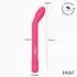 Adalet Gently - vibratore punto G e prostata - ricaricabile silicone rosa
