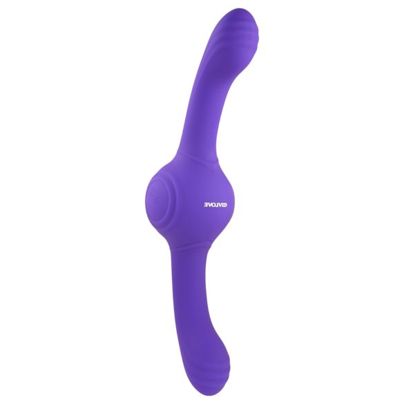 Evolved Our Gyro Vibe - vibratore doppio ricaricabile (viola)