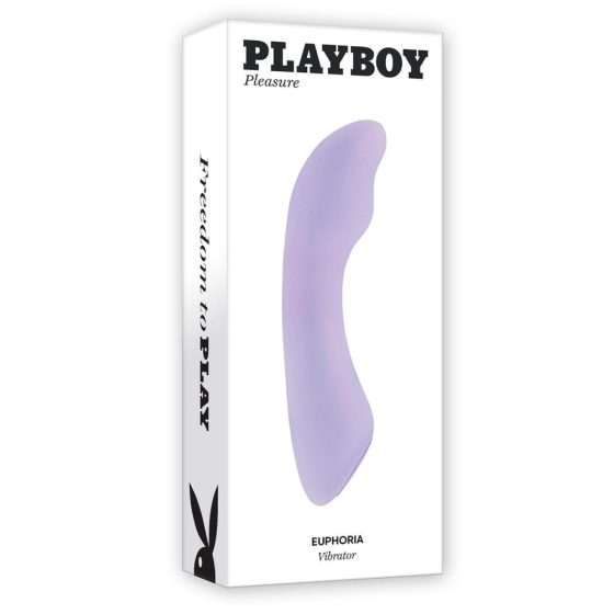 Euforia Playboy - Vibratore ricaricabile e impermeabile per il punto G (lilla)