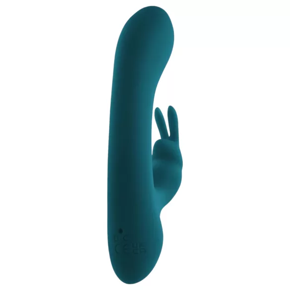 Playboy Rabbit - vibratore rabbit ricaricabile impermeabile silicone turchese
