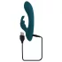 Playboy Rabbit - vibratore rabbit ricaricabile impermeabile silicone turchese