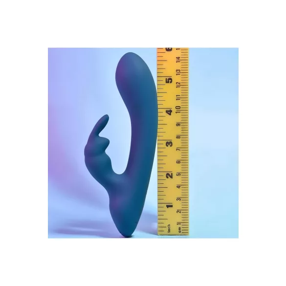 Playboy Rabbit - vibratore rabbit ricaricabile impermeabile silicone turchese