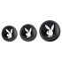 Playboy - Set anale 3 pezzi (argento)