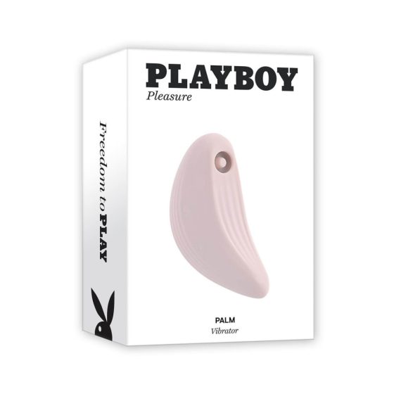 Vibratore per Clitoride Ricaricabile e Impermeabile Playboy Palm 2in1 (Rosa)