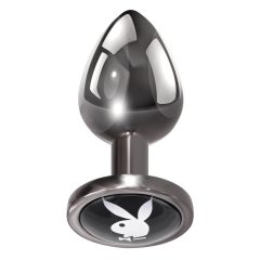Playboy Tux - Mini Dildo Anale in Metallo (Argento)