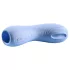 Evolved - vibratore per dita testurizzato - silicone blu