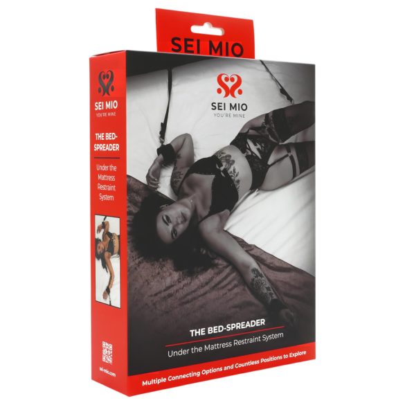 Sei Mio - Set di legature da letto (nero)
