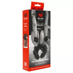 Sei Mio - manette per polsi e caviglie (nere)