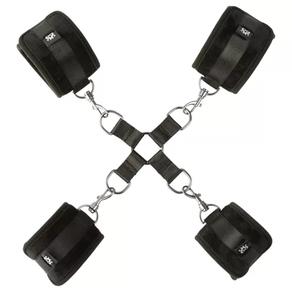 Sei Mio - manette per polsi e caviglie (nere)