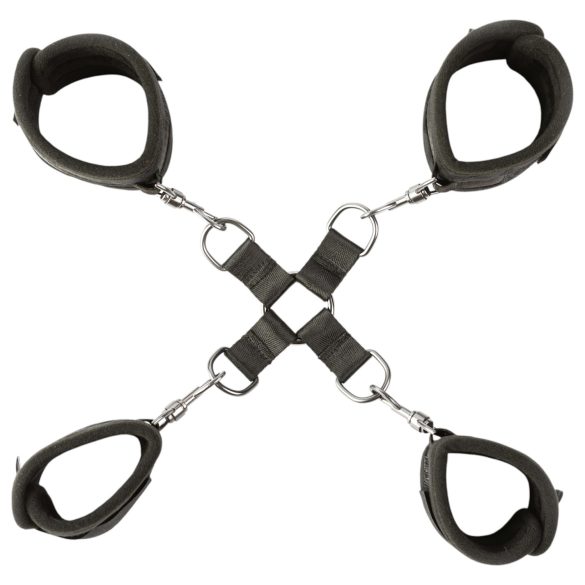 Sei Mio - manette per polsi e caviglie (nere)