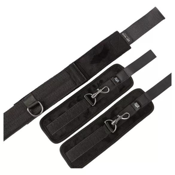 Sei Mio - barra divaricatoria con manette - nero