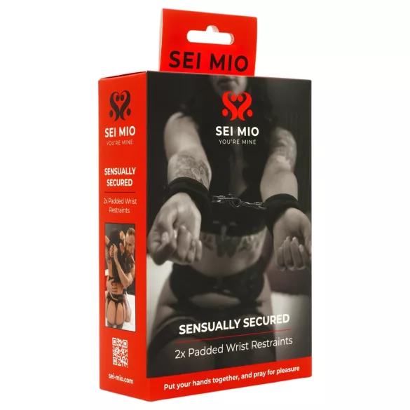 Sei Mio - manette morbide - nero