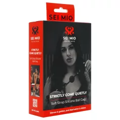 Sei Mio - bavaglio con pallina - nero