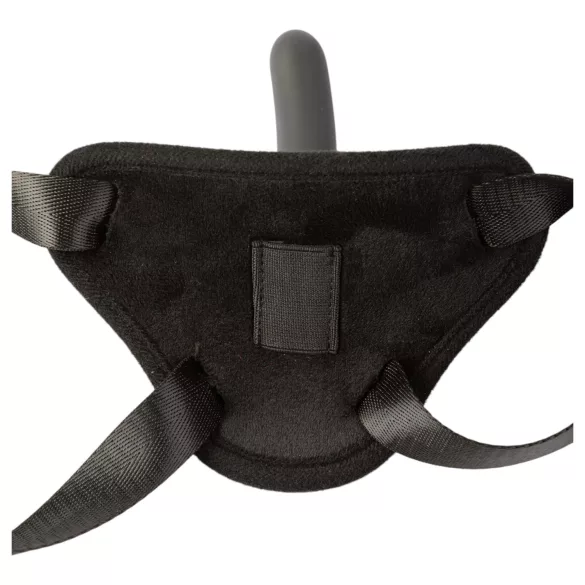 Sei Mio - dildo con imbracatura - 12,5 cm - nero