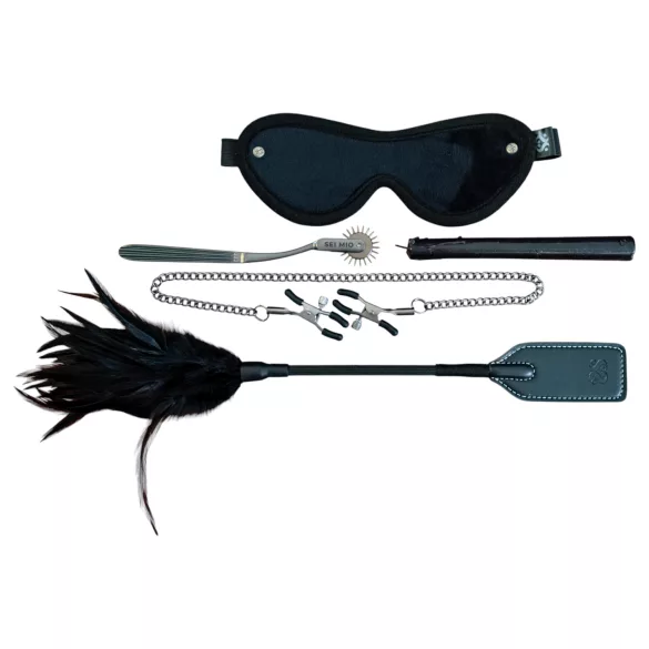 Sei Mio - Set BDSM 5 pezzi - nero