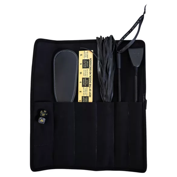 Sei Mio - set accessori bondage - 5 pezzi - nero