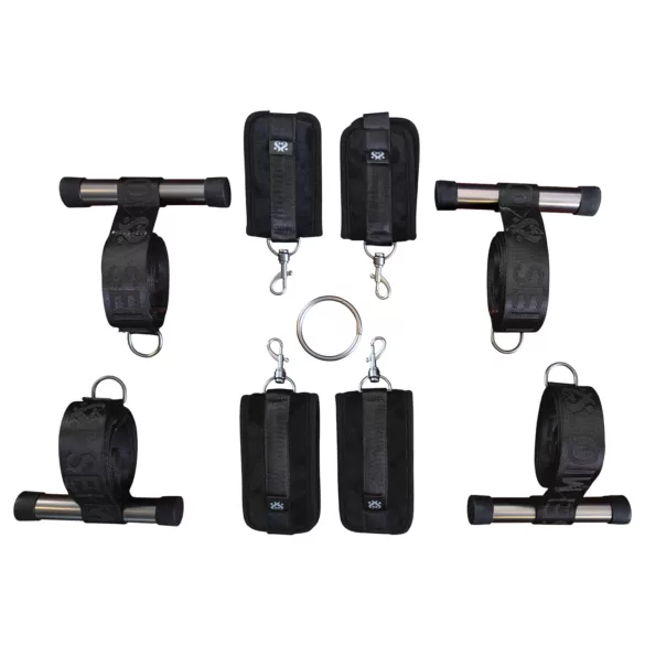 Sei Mio - croce bondage da porta - nero