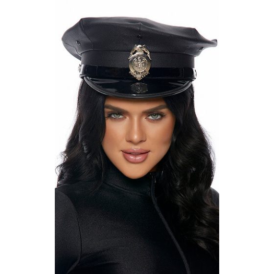 Cappello da Poliziotta Seducente (Nero)