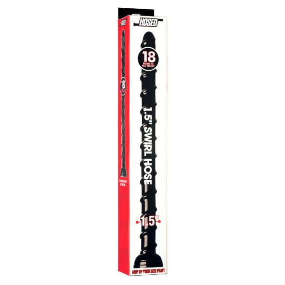Serpente Anale Spirale 18 - Dildo Anale (nero)