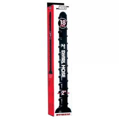 Hosed Swirl Tchick Anal Snake 18 - dildo anale - nero