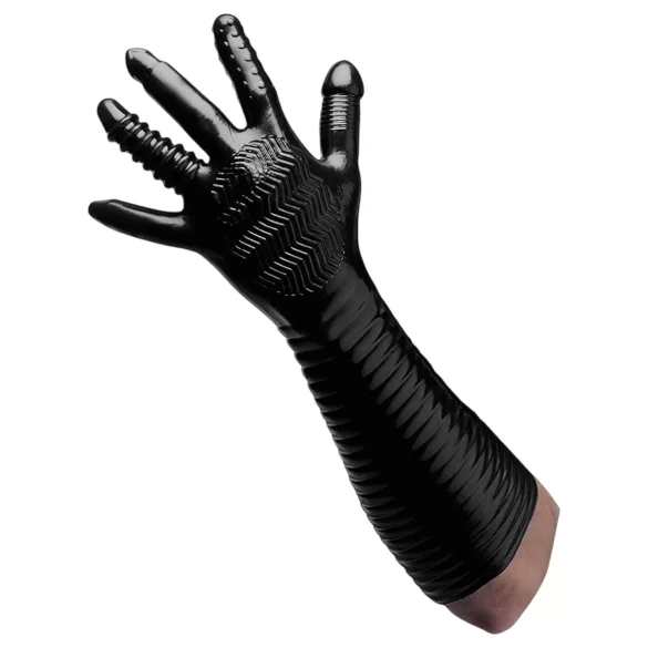 XR Brands - Pleasure Fister - guanto da fisting testurizzato (nero)
