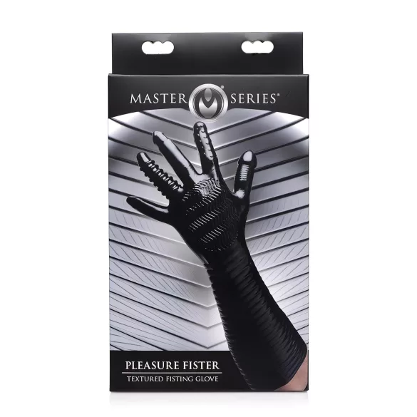 XR Brands - Pleasure Fister - guanto da fisting testurizzato (nero)