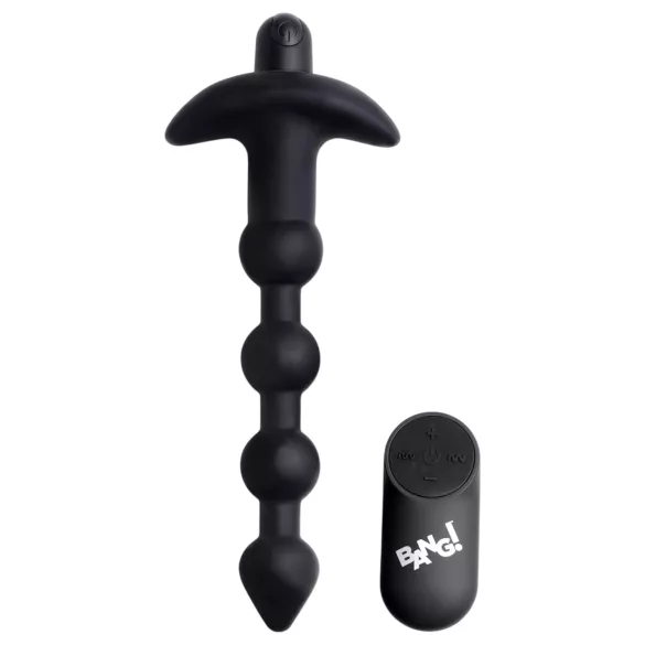 Bang! - vibratore anale wireless ricaricabile (nero)