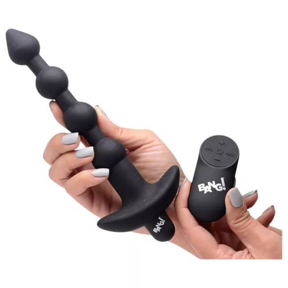 Bang! - vibratore anale wireless ricaricabile (nero)