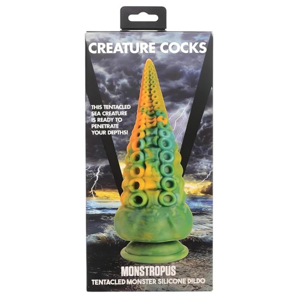 Creature Cocks Monstropus - dildo realistico - 22cm - giallo