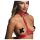Strict - imbracatura corpo con collo (rosso) - M/L