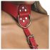 Strict - imbracatura corpo con collo (rosso) - M/L