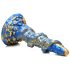 Creature Cocks Kraken - dildo tentacolo spirale - 21cm oro blu