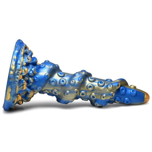 Creature Cocks Kraken - dildo tentacolo spirale - 21cm oro blu