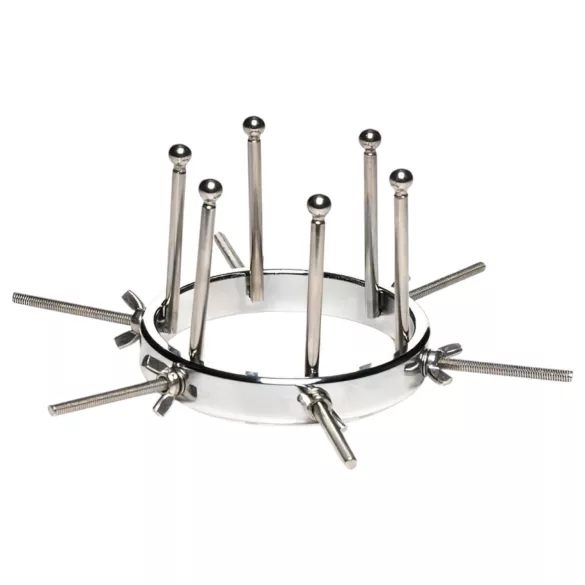 XR Brands Oculus - plug anale dilatatore - acciaio inox argento