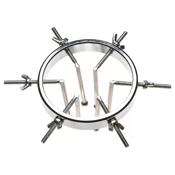 XR Brands Oculus - plug anale dilatatore - acciaio inox argento