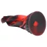 Creature Cocks Hell Kiss - dildo in silicone ritorto - 19 cm (rosso)