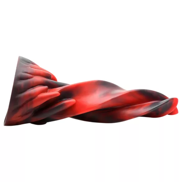 Creature Cocks Hell Kiss - dildo in silicone ritorto - 19 cm (rosso)