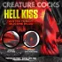 Creature Cocks Hell Kiss - dildo in silicone ritorto - 19 cm (rosso)